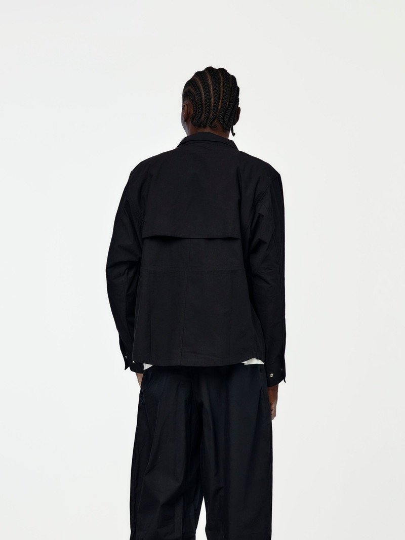 Studio Nicholson VISTA ELASTICATED WAIST JACKET (BLACK) outlook