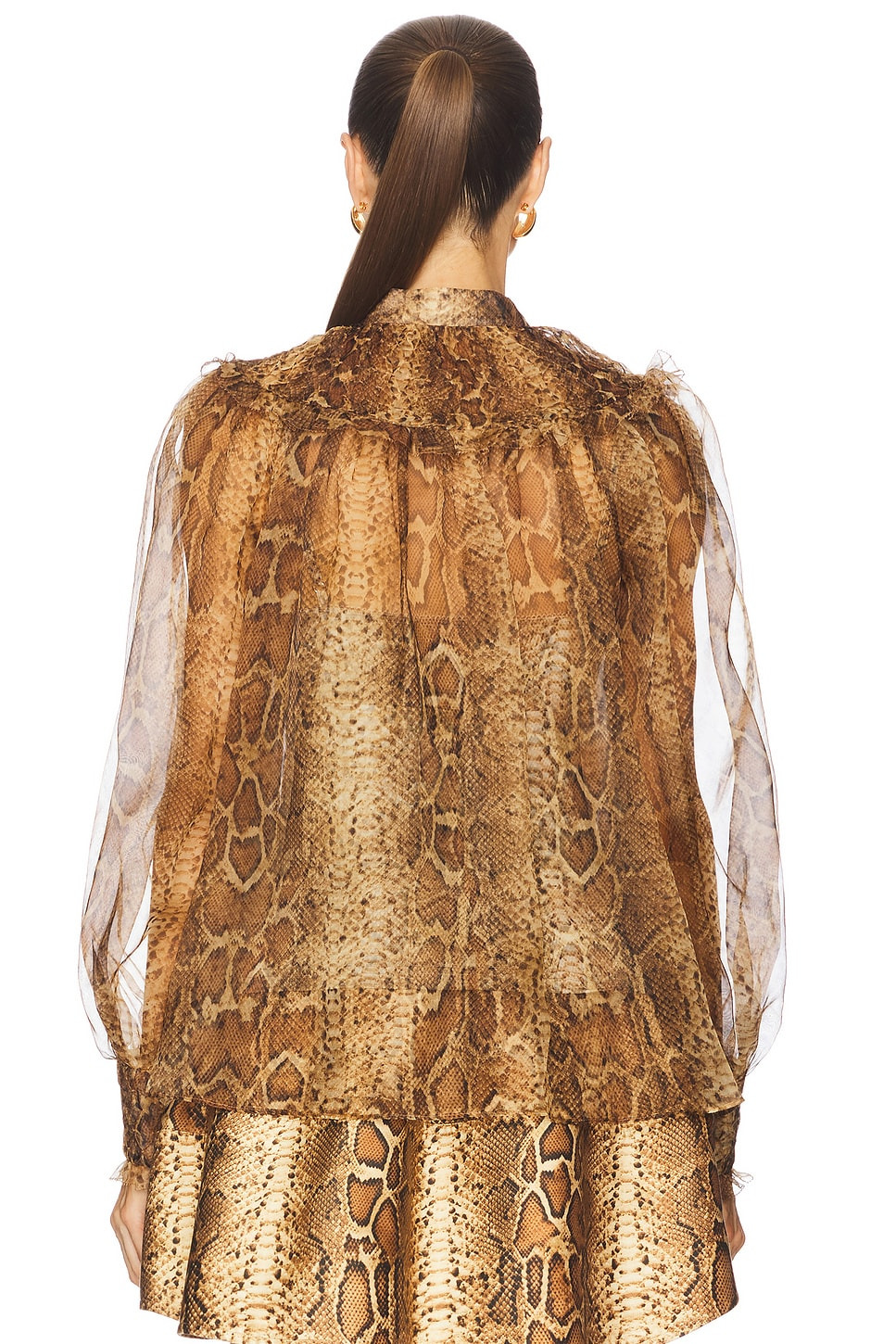 Hypnotic Smocked Blouse - 3