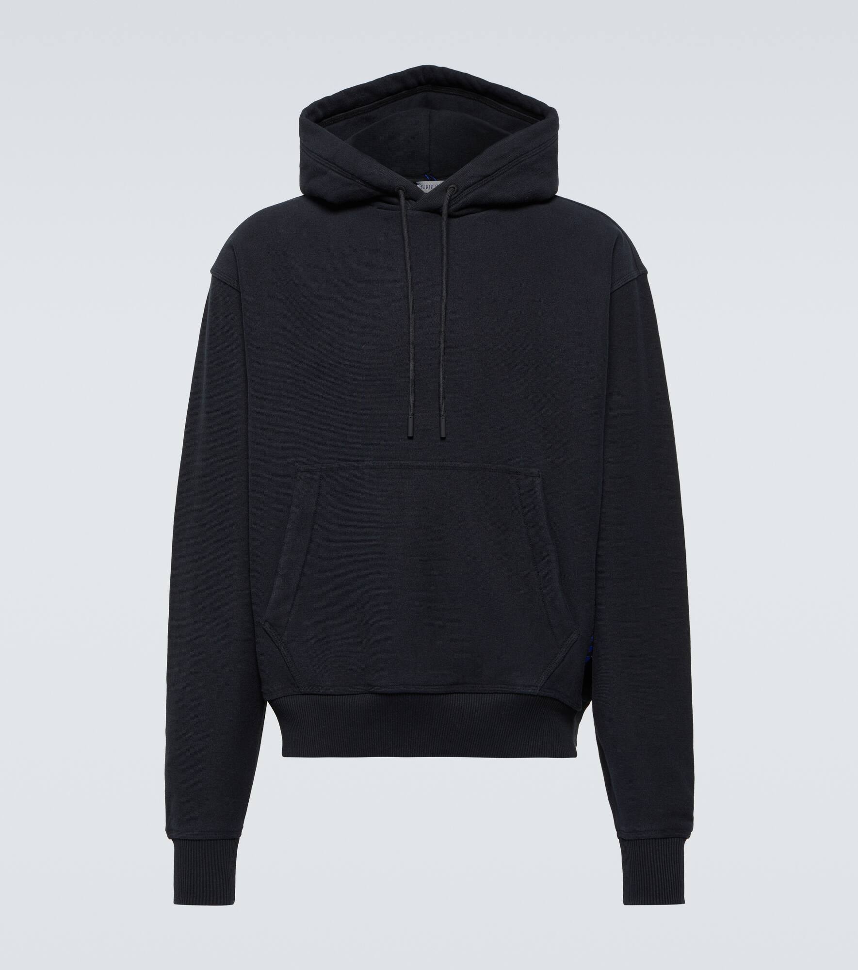 Cotton jersey hoodie - 1