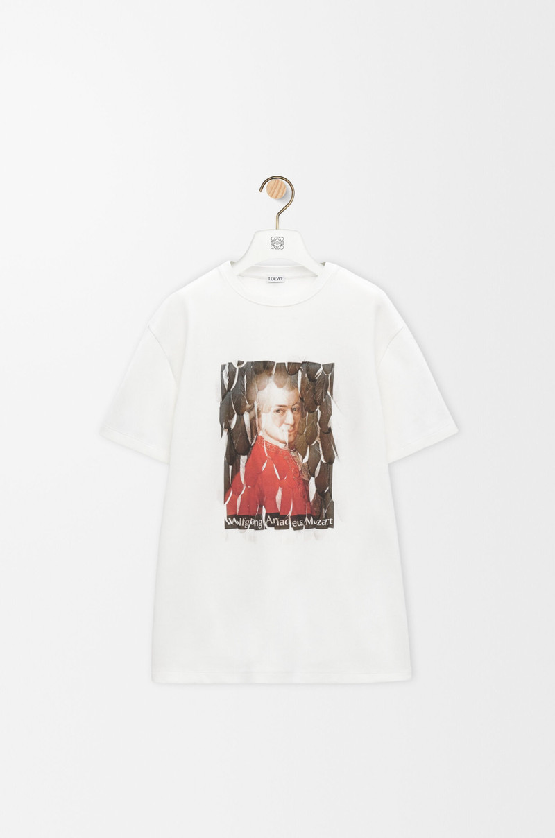 Relaxed fit t-shirt in cotton blend - 1
