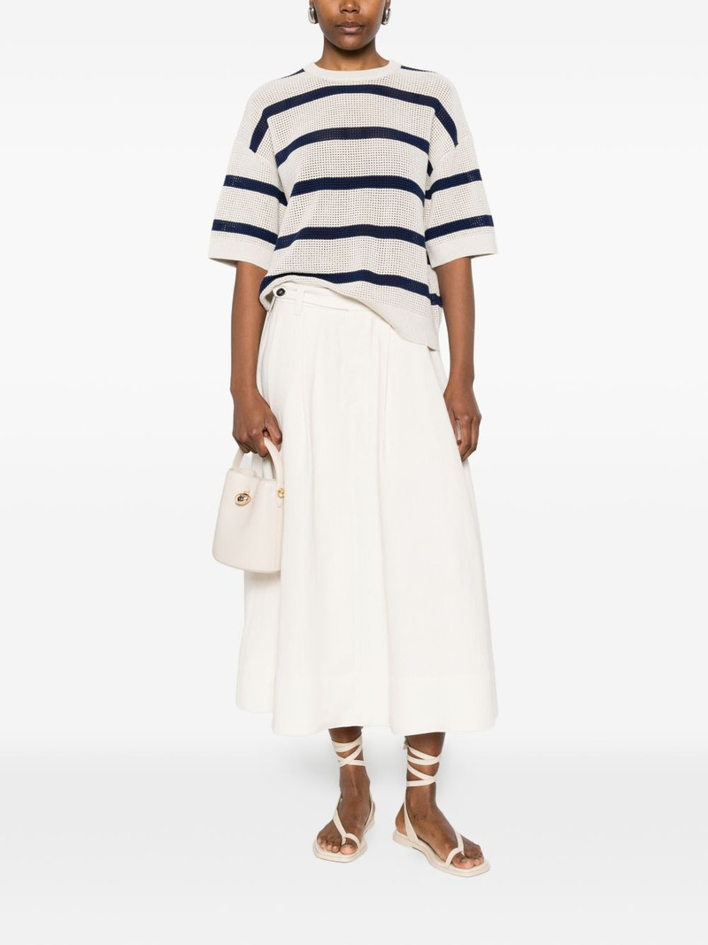 Brunello Cucinelli A-line MIDI skirt outlook