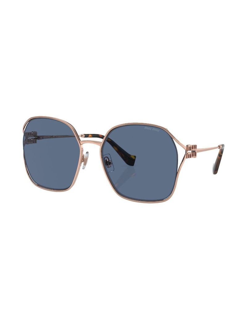 Miu Miu oversized-frame tinted sunglasses outlook
