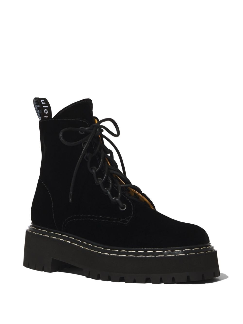 velvet Combat boots - 2