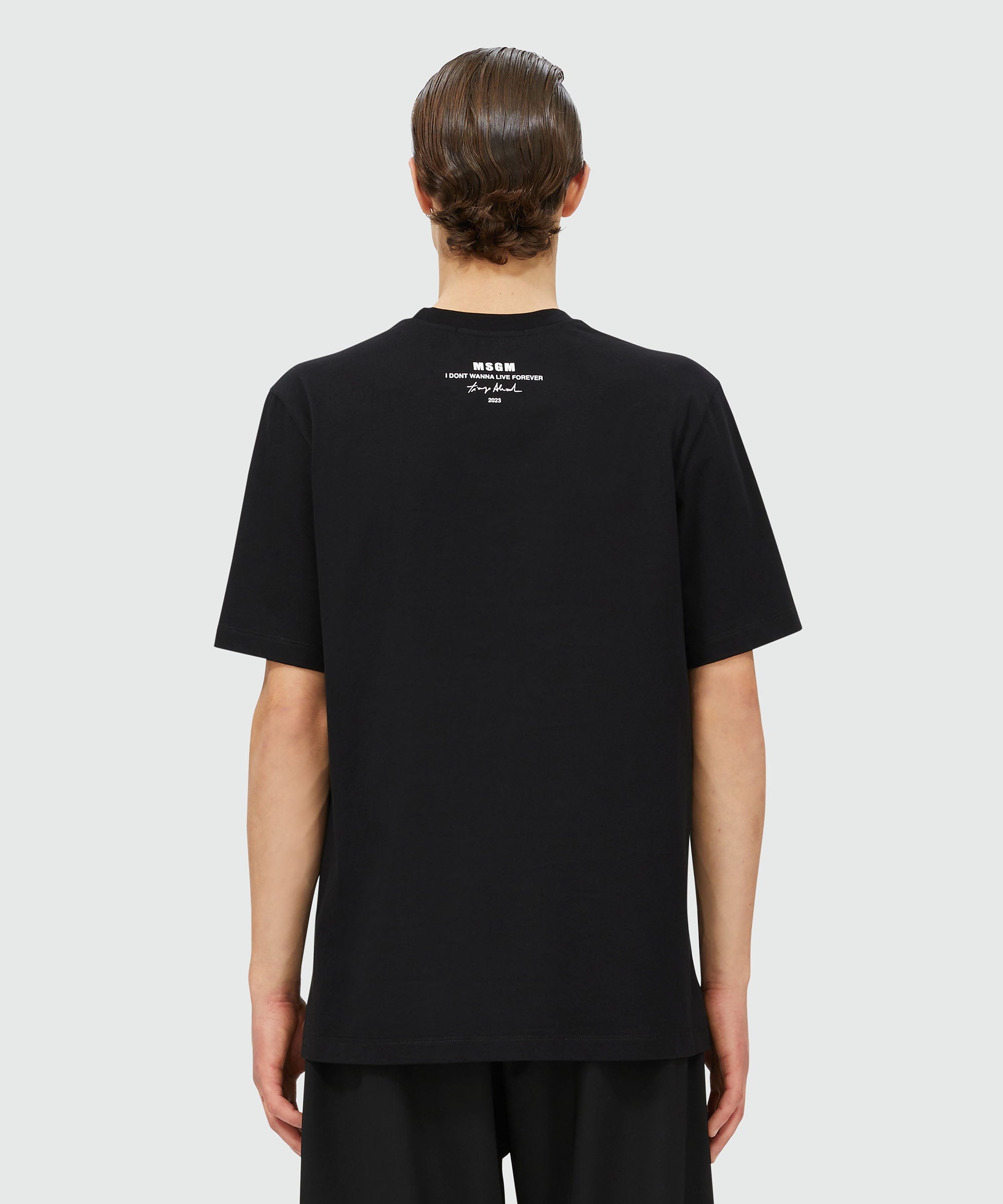 T-shirt with "Every night you stay" print - 3
