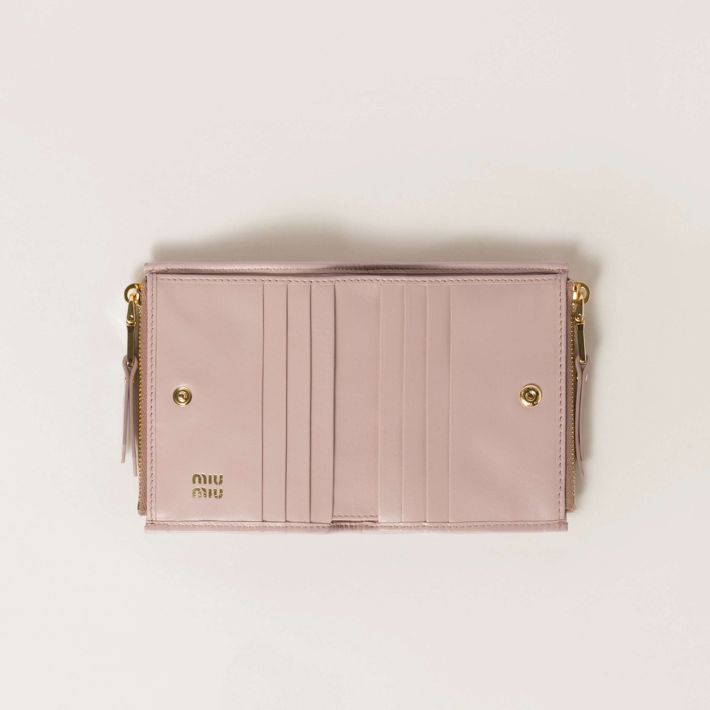 Small wallet in matelassé nappa leather - 2
