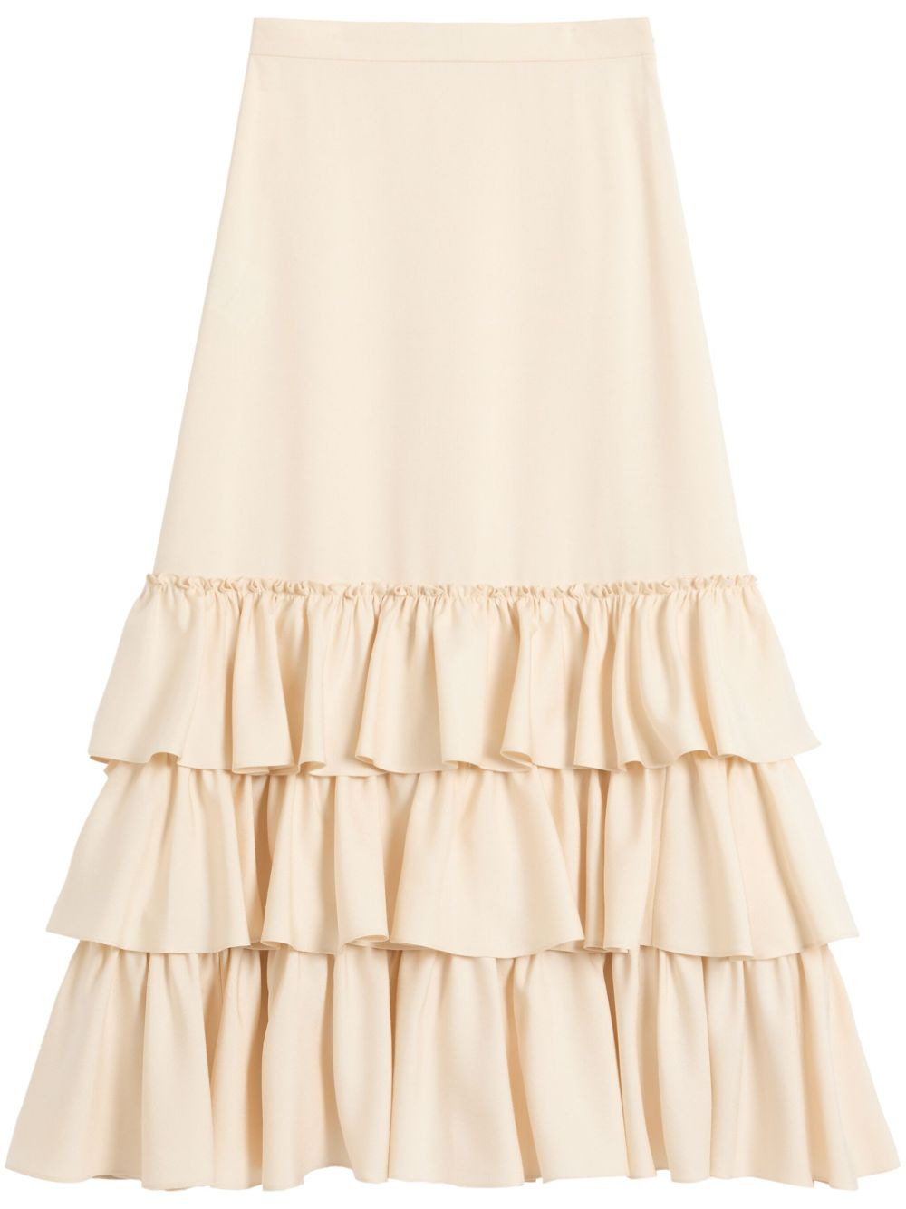 shantung midi skirt - 1