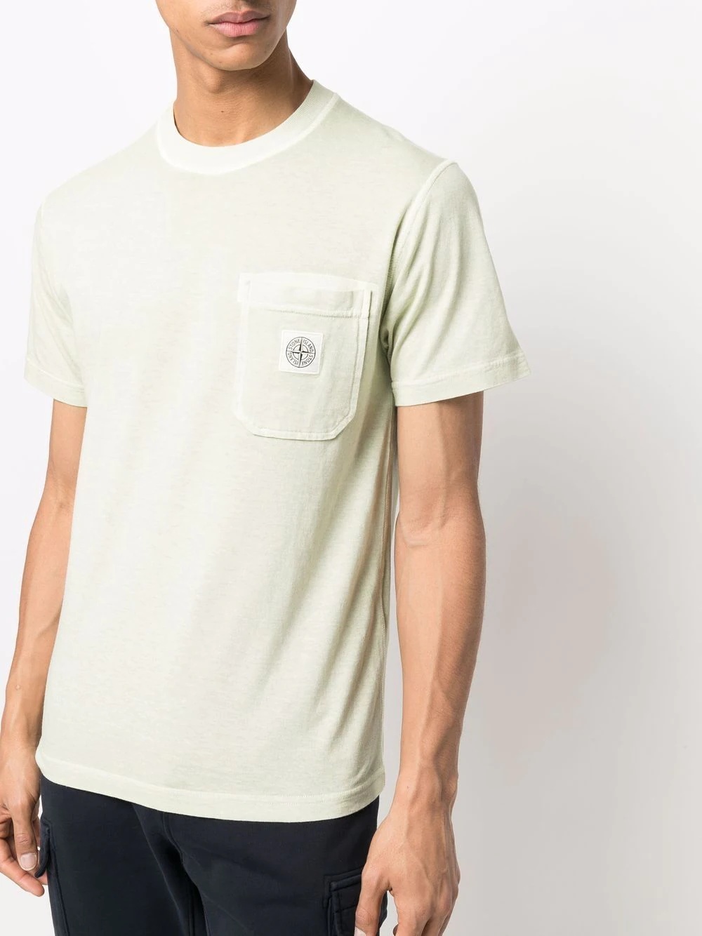 Compass patch round-neck T-shirt - 5