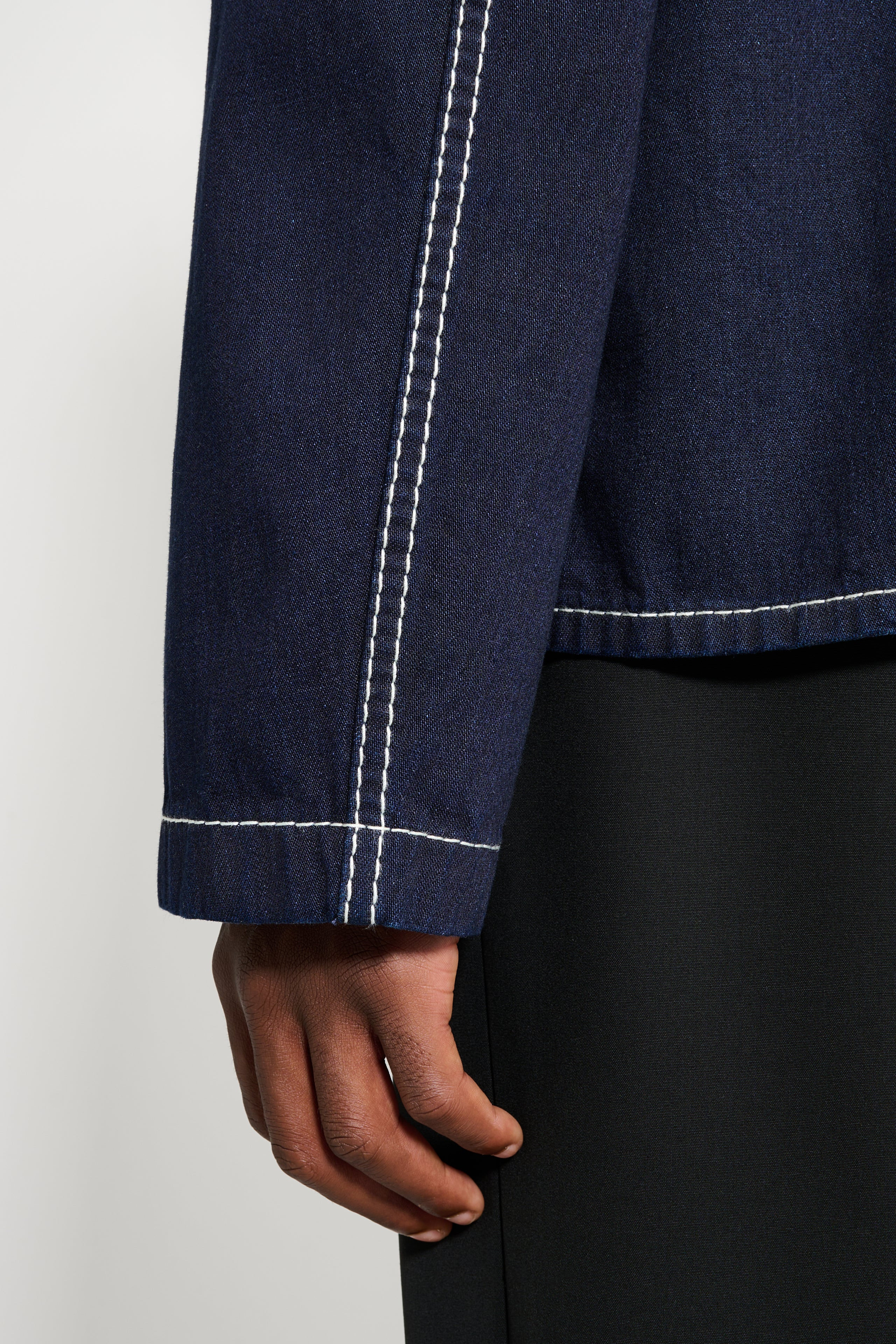 ACNE STUDIOS DENIM JACKET INDIGO BLUE - 6