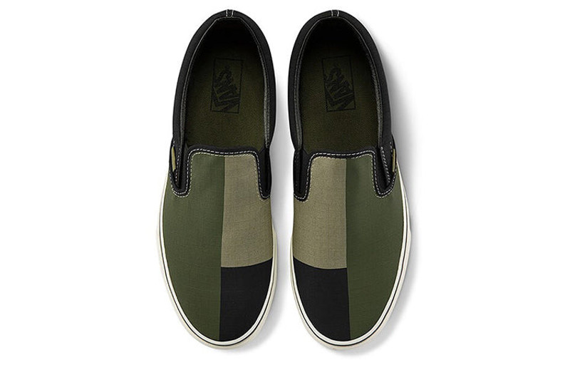 Vans Vans Classic Slip-On '66 Supply - Vetiver Black' VN0A4U381FX outlook