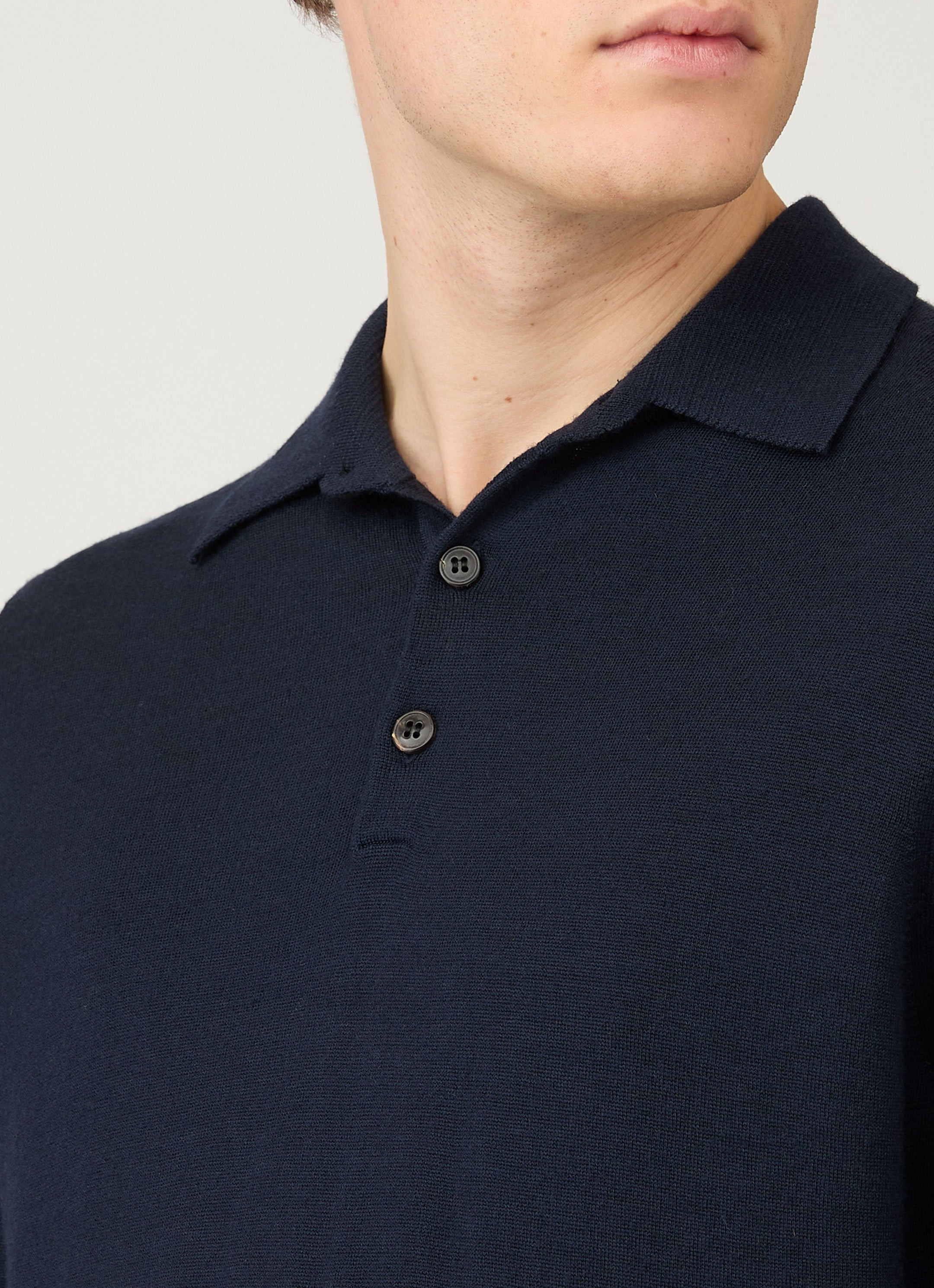Extra‑Fine Merino Polo Shirt - 6