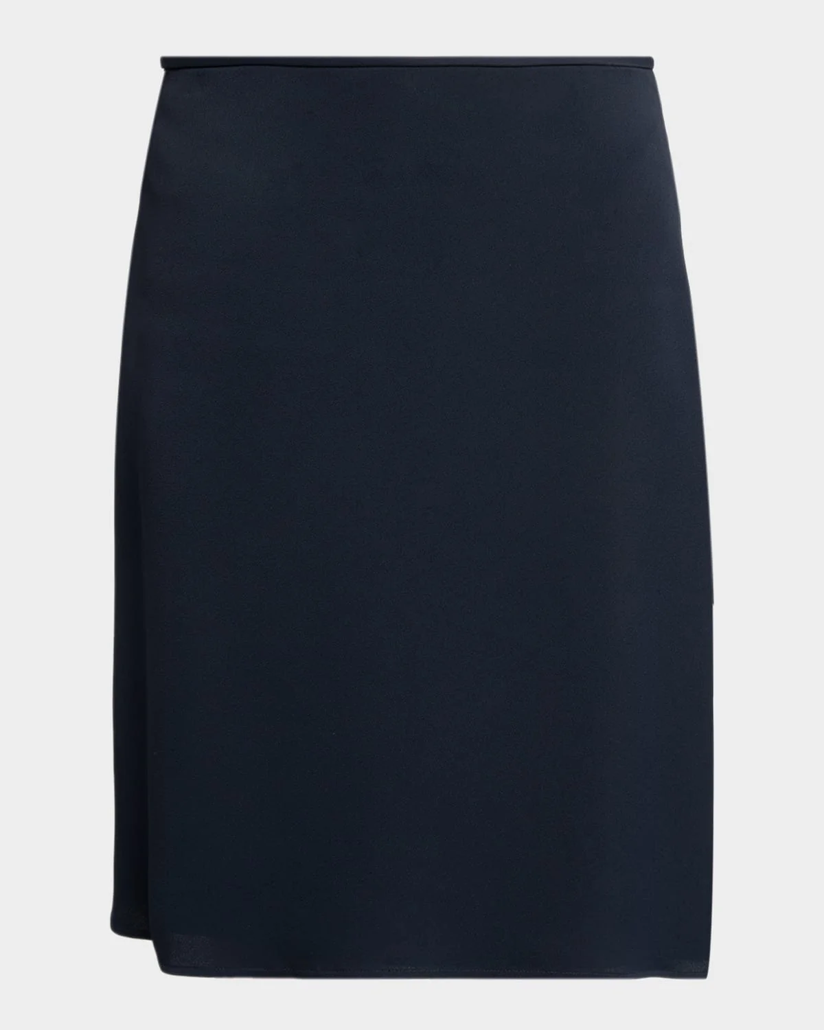 Viscose Knee-Length Bias Skirt - 1
