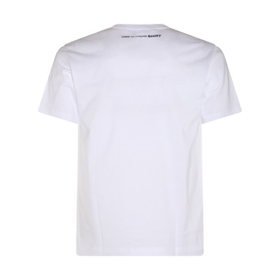 Comme des Garçons SHIRT white cotton t-shirt outlook
