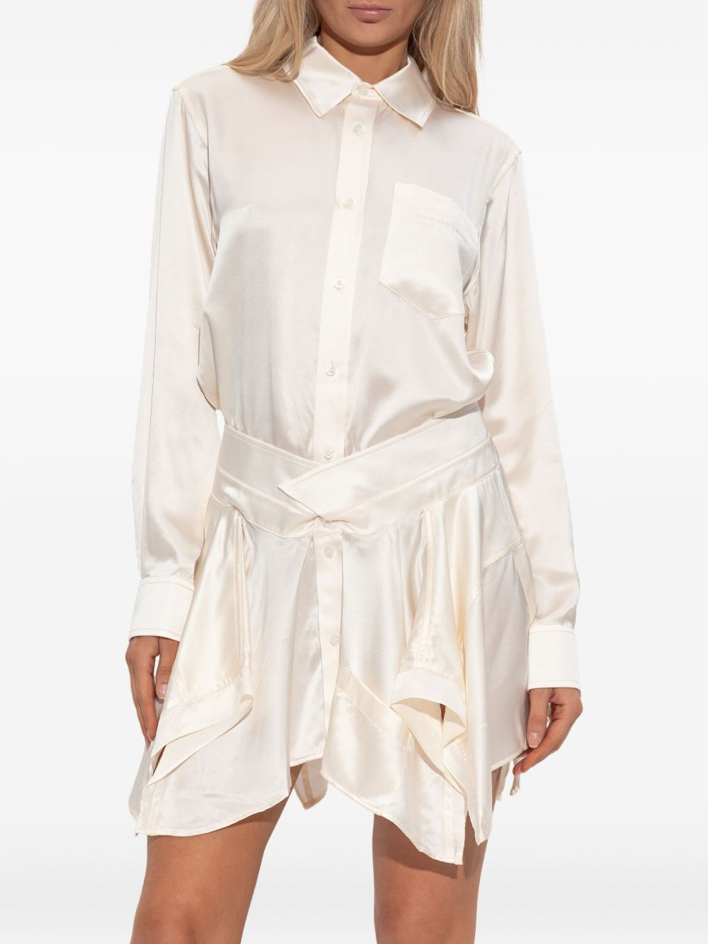 silk midi dress - 3