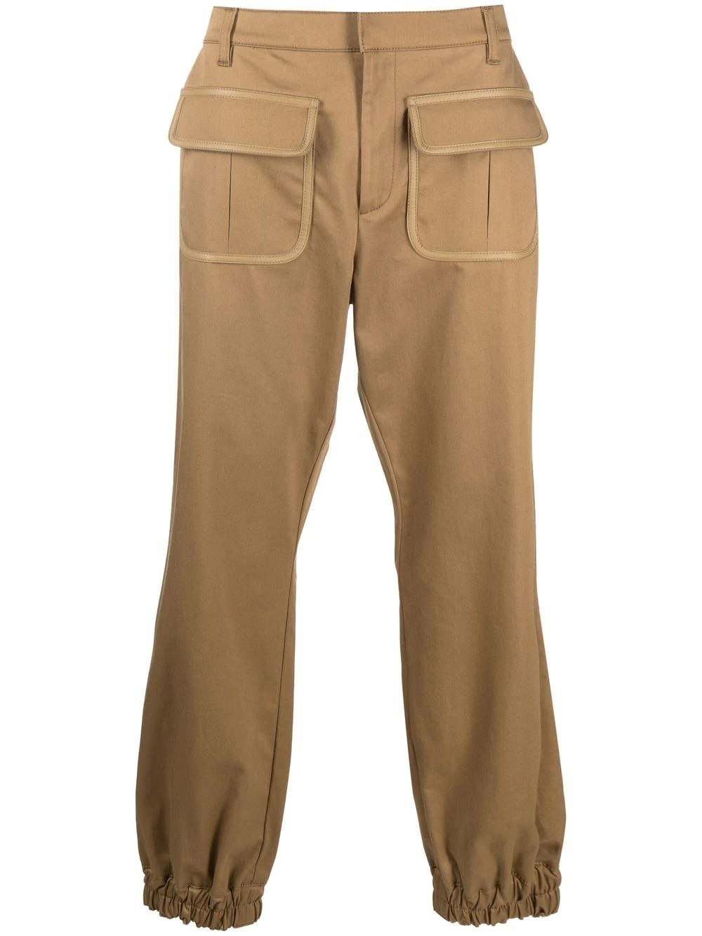 straight-leg chino trousers - 1