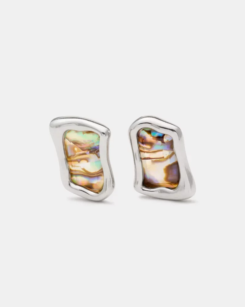 Molten Glass Statement Studs - 1