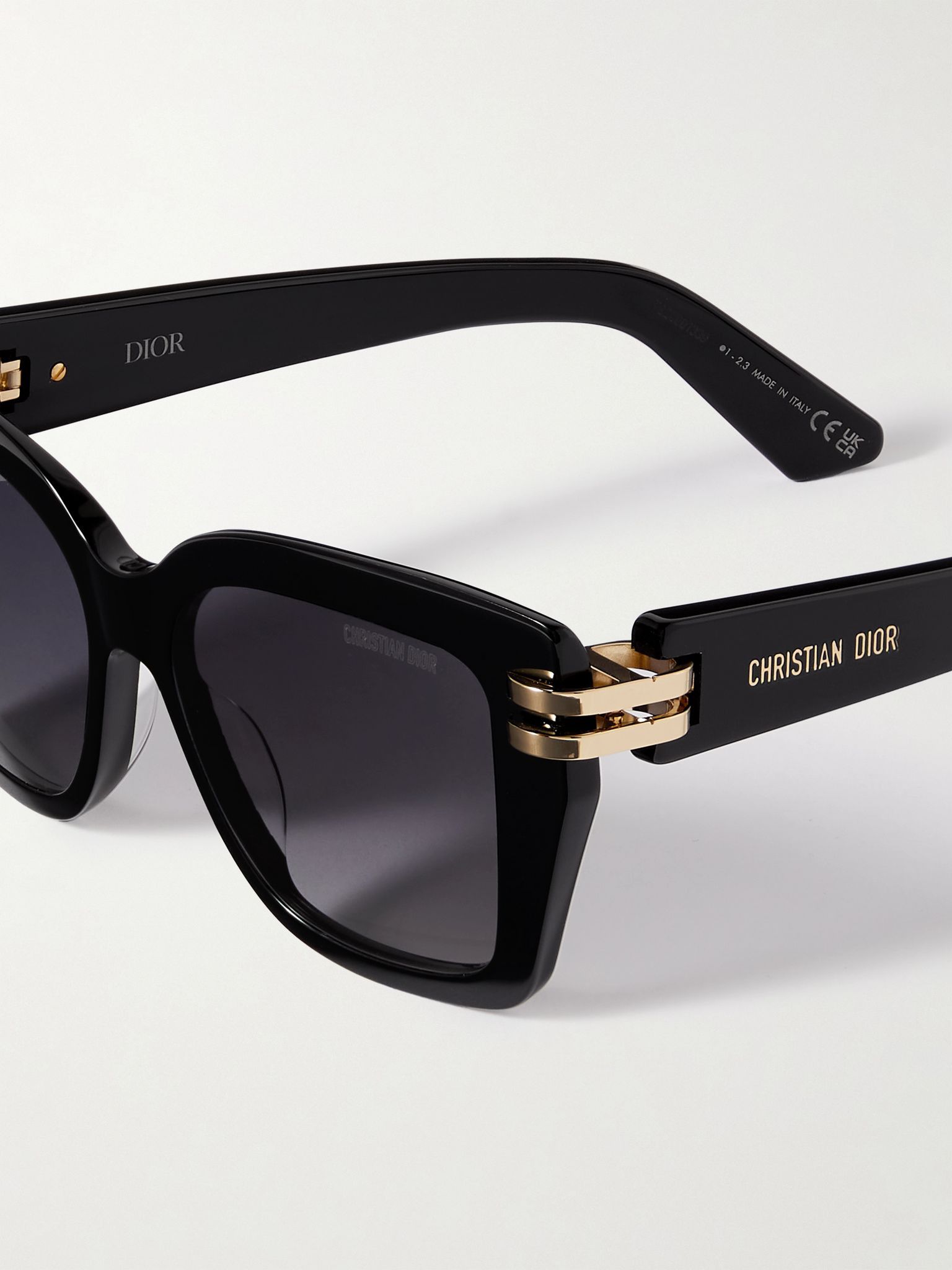 CDior S1I square-frame acetate sunglasses Black - 4