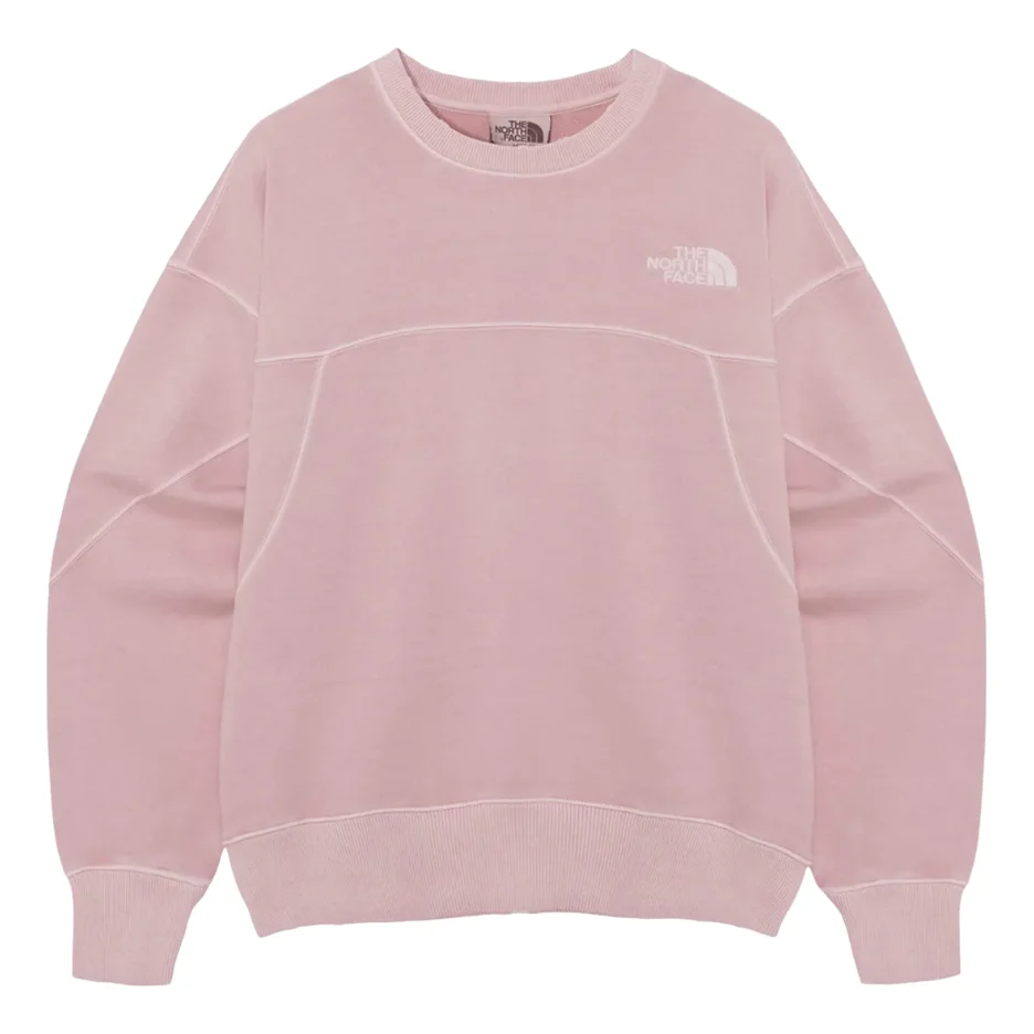 THE NORTH FACE White Label Dying Sweatshirt Asia Sizing 'Soft Pink' NM5MQ50L - 1