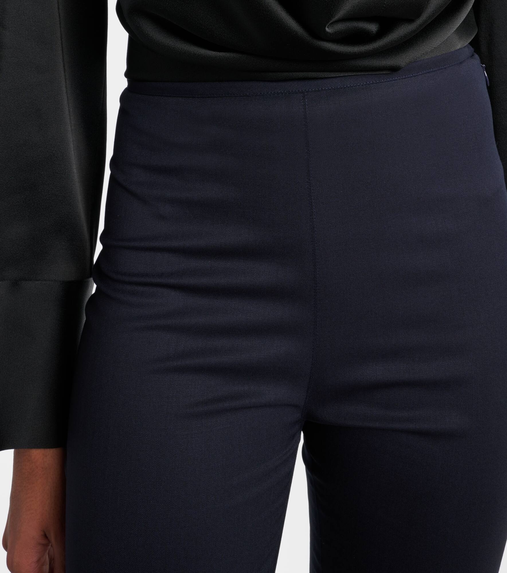 Wool-blend capri pants - 4