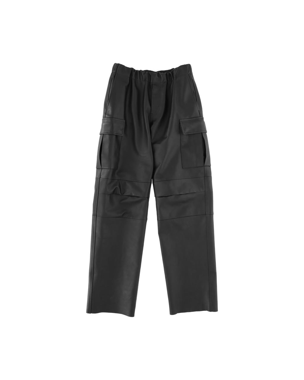 LEATHER CARGO PANT - 1