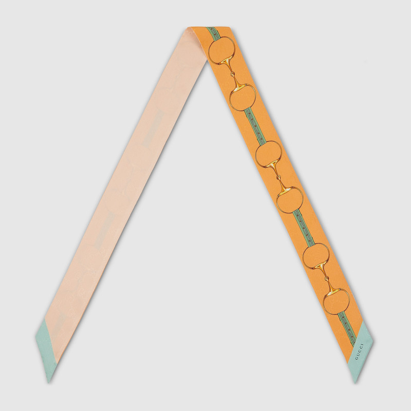 GUCCI Printed silk ribbon outlook