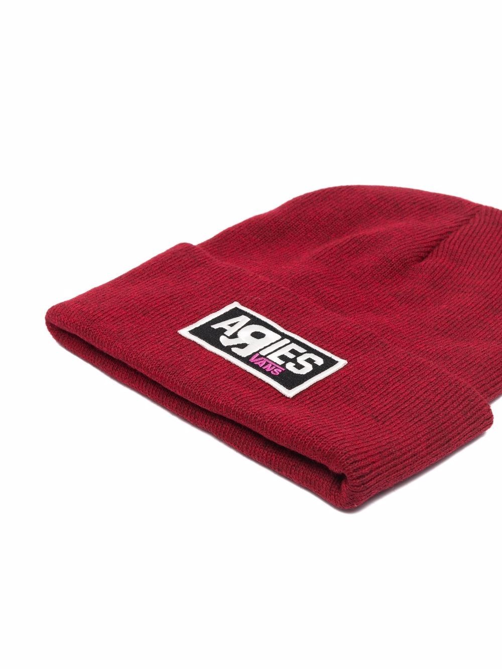 x Aries logo patch beanie - 2