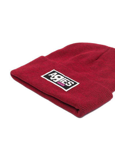 Vans x Aries logo patch beanie outlook