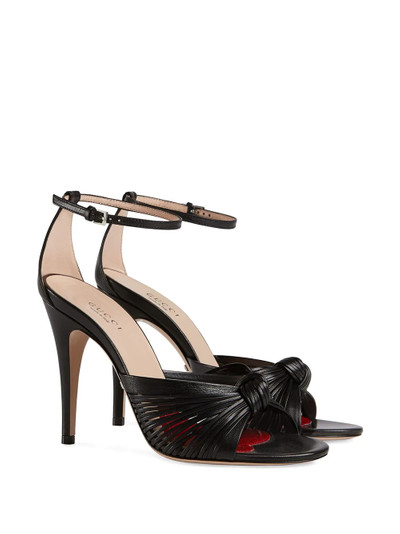 GUCCI knotted sandals outlook