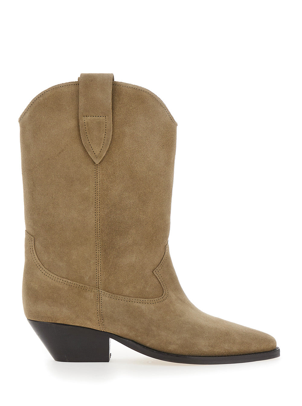 Isabel Marant Women 'Duerto' Beige Western Style Boots In Suede Woman Isabel Marant - 1