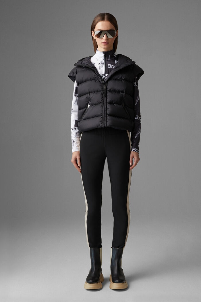 Roma Functional pants in Black/Beige - 4