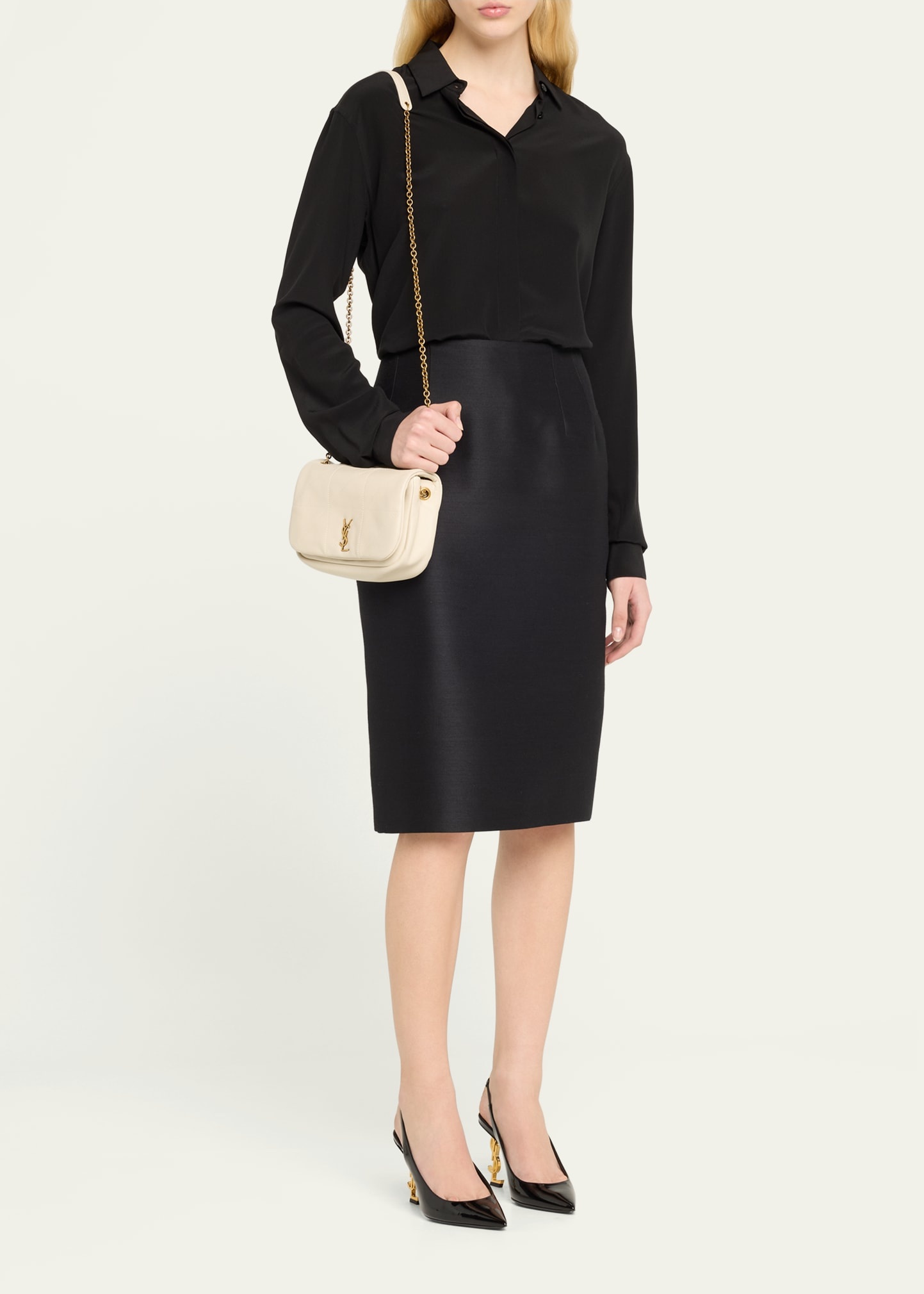 Jamie 4.3 Mini Patchwork Leather Shoulder Bag - 5