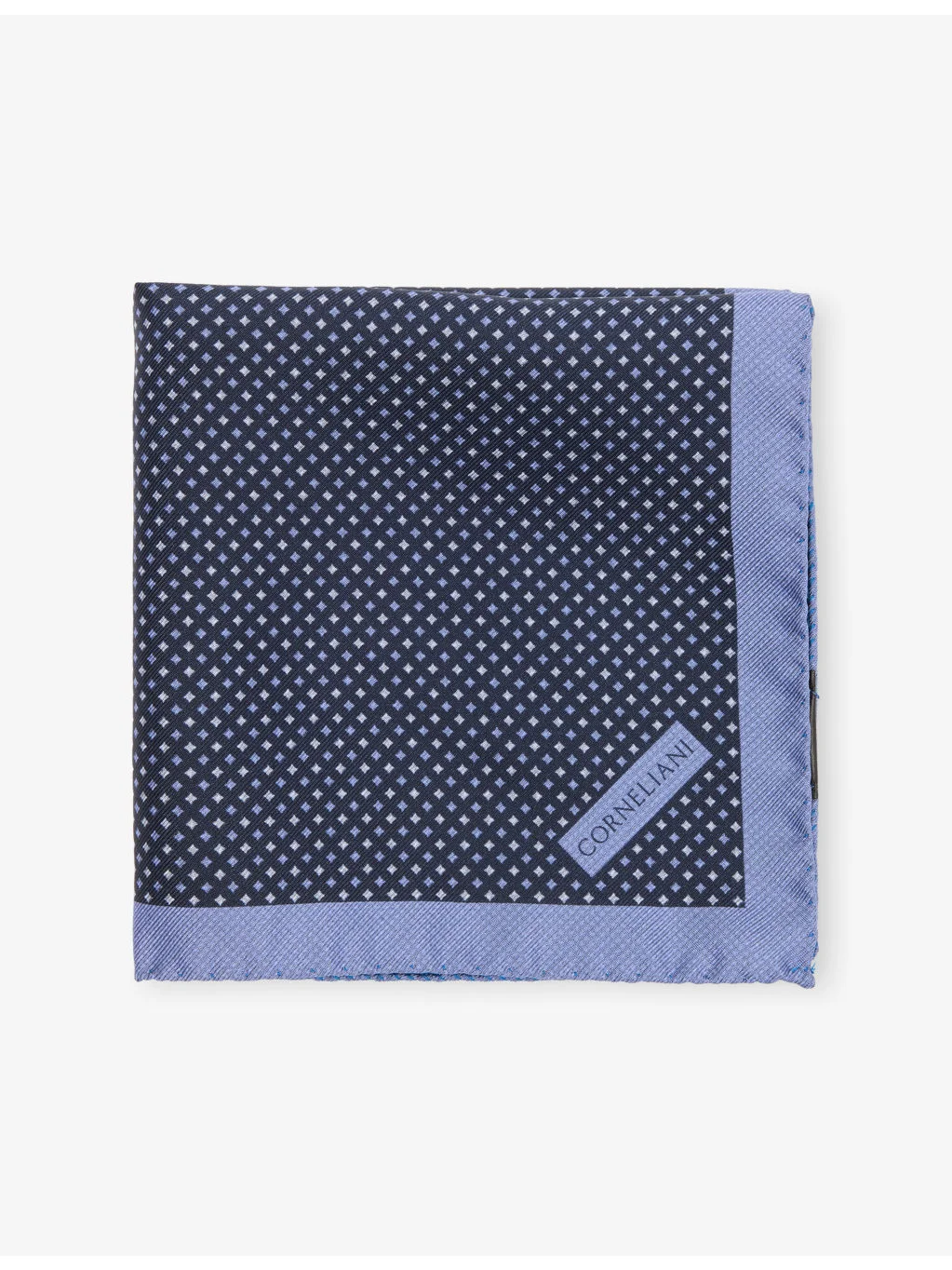Printed Silk Pocket Square - 1