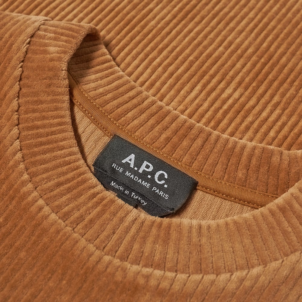 A.P.C. Remy Corduroy Crew Sweat - 2