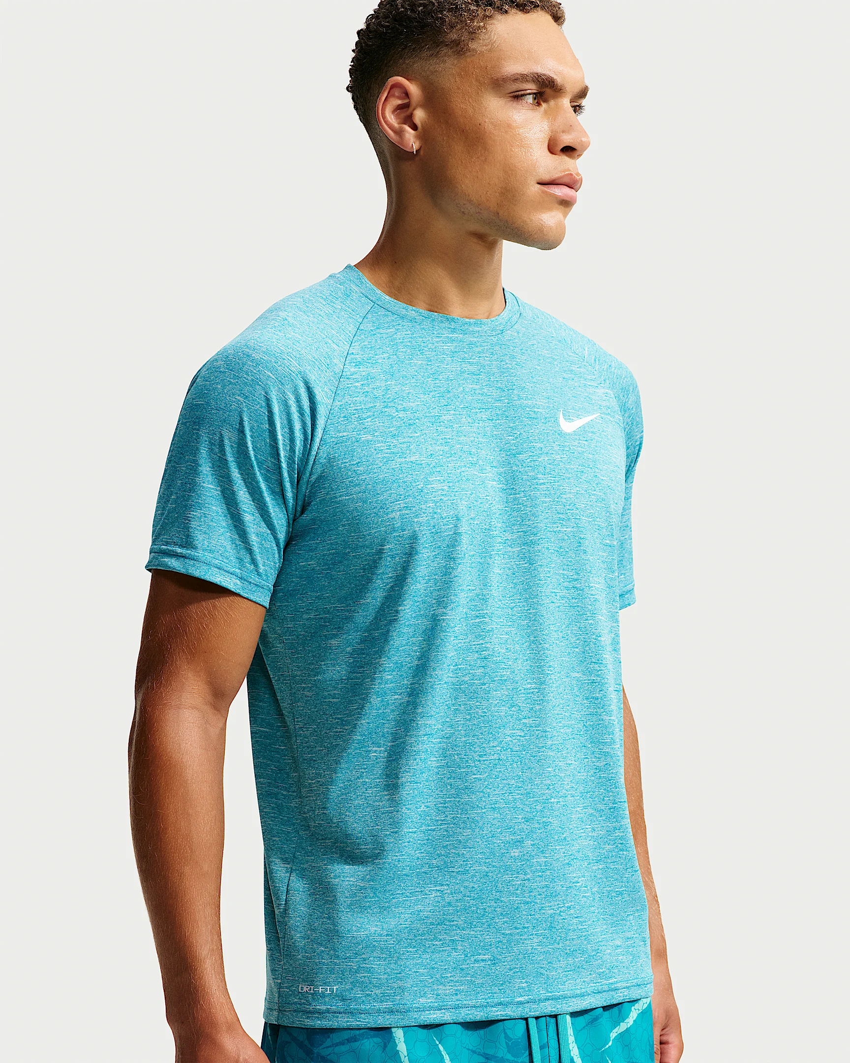 Nike Swim Hydroguard Essential Men's Dri-FIT UV Short Sleeve Top - 1