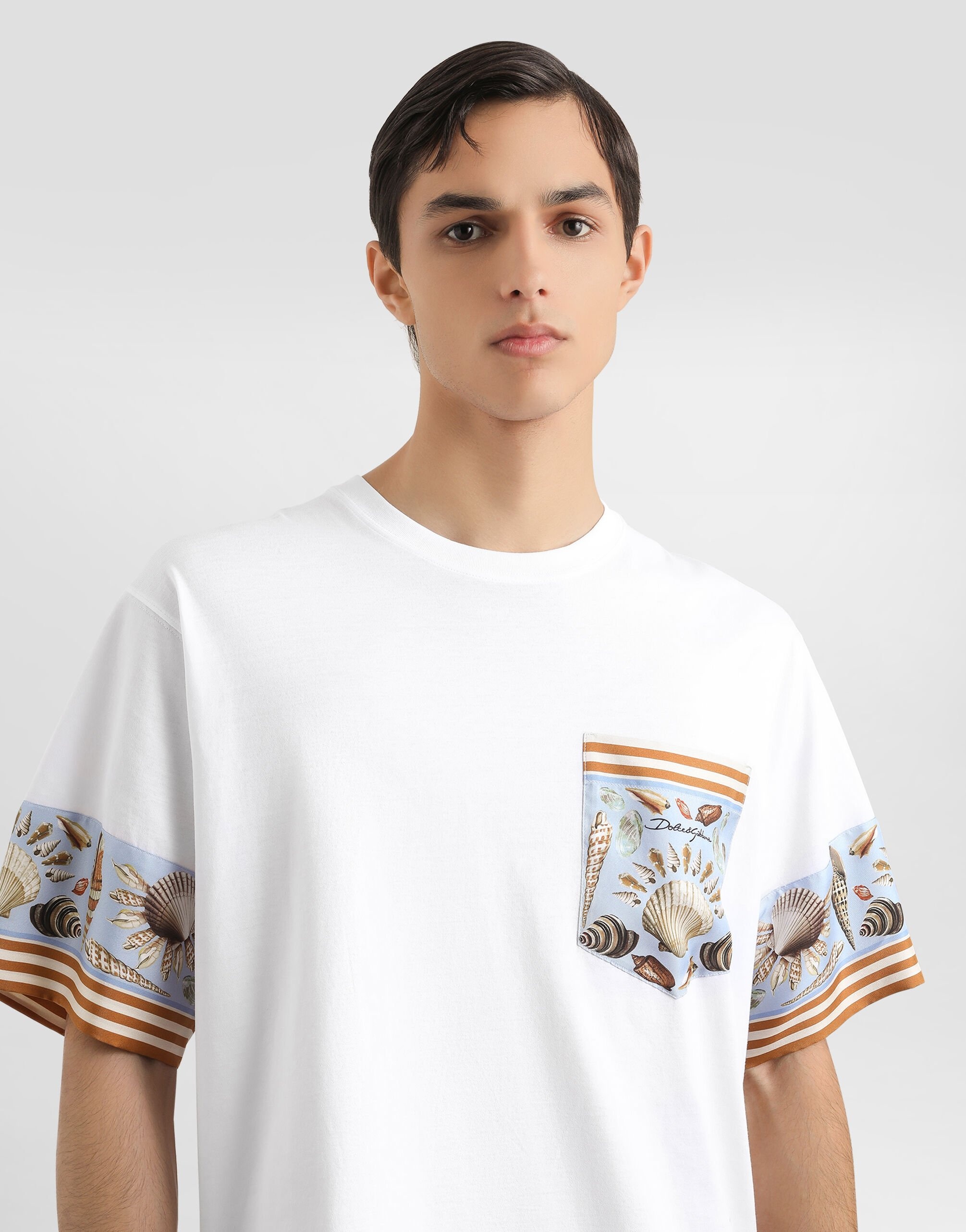 jersey t-shirt with print - 4