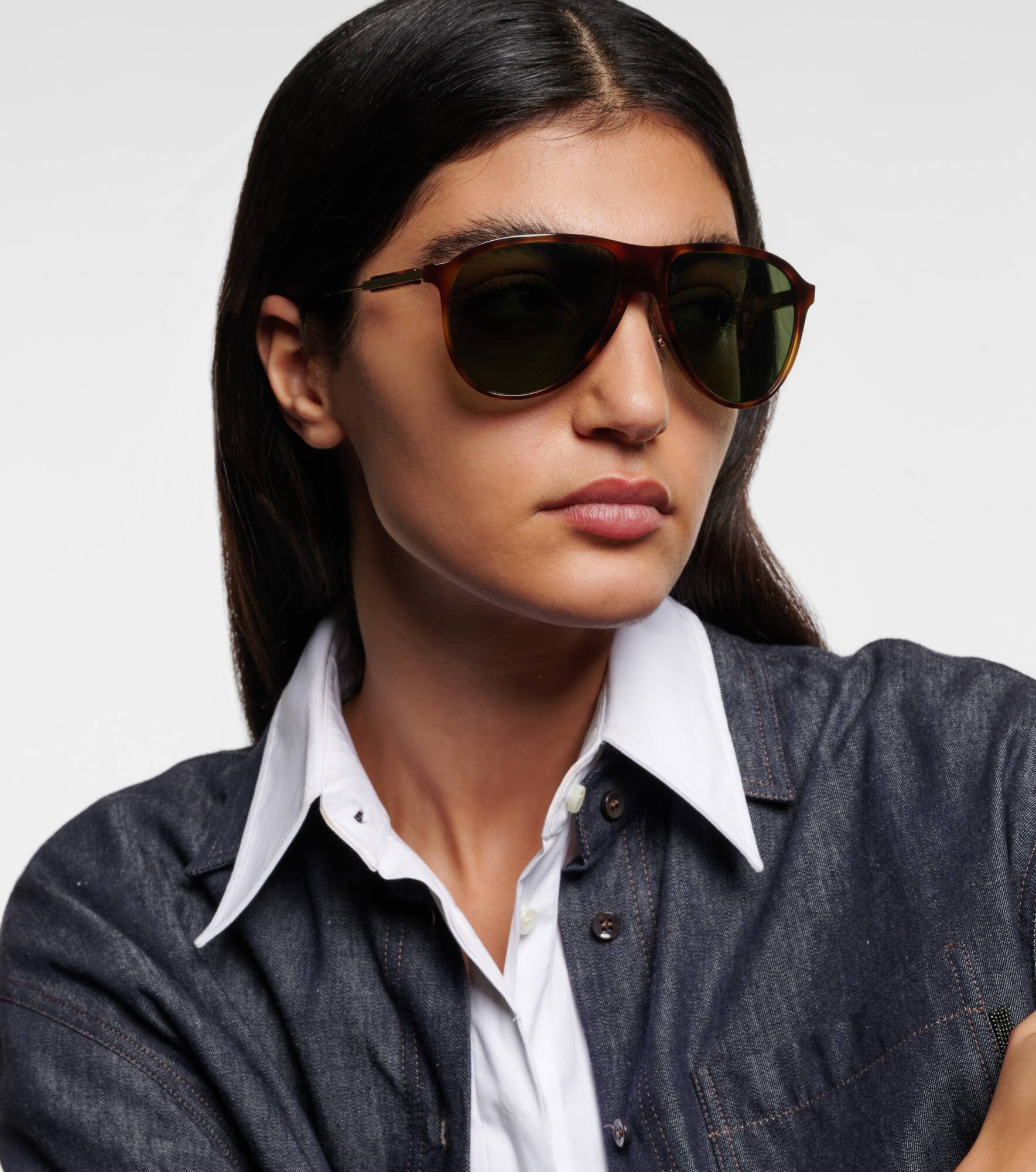 Sartorial Sunset aviator sunglasses - 6