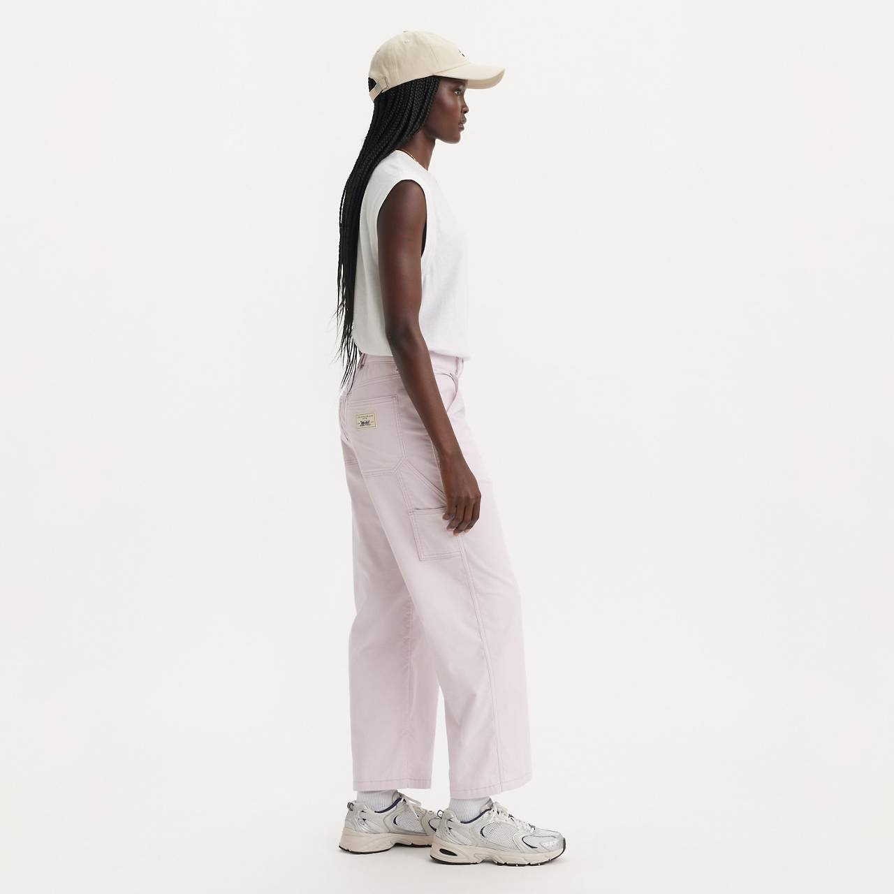 BAGGY CARPENTER LIGHTWEIGHT CORDUROY WOMEN'S PANTS - 6