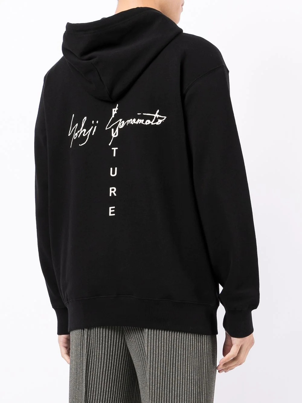 'No Future' logo-print hoodie - 4