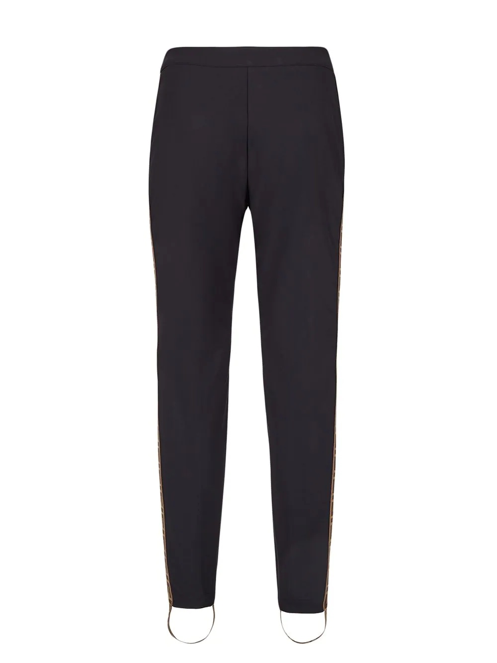 FF motif stirrup skinny trousers - 2