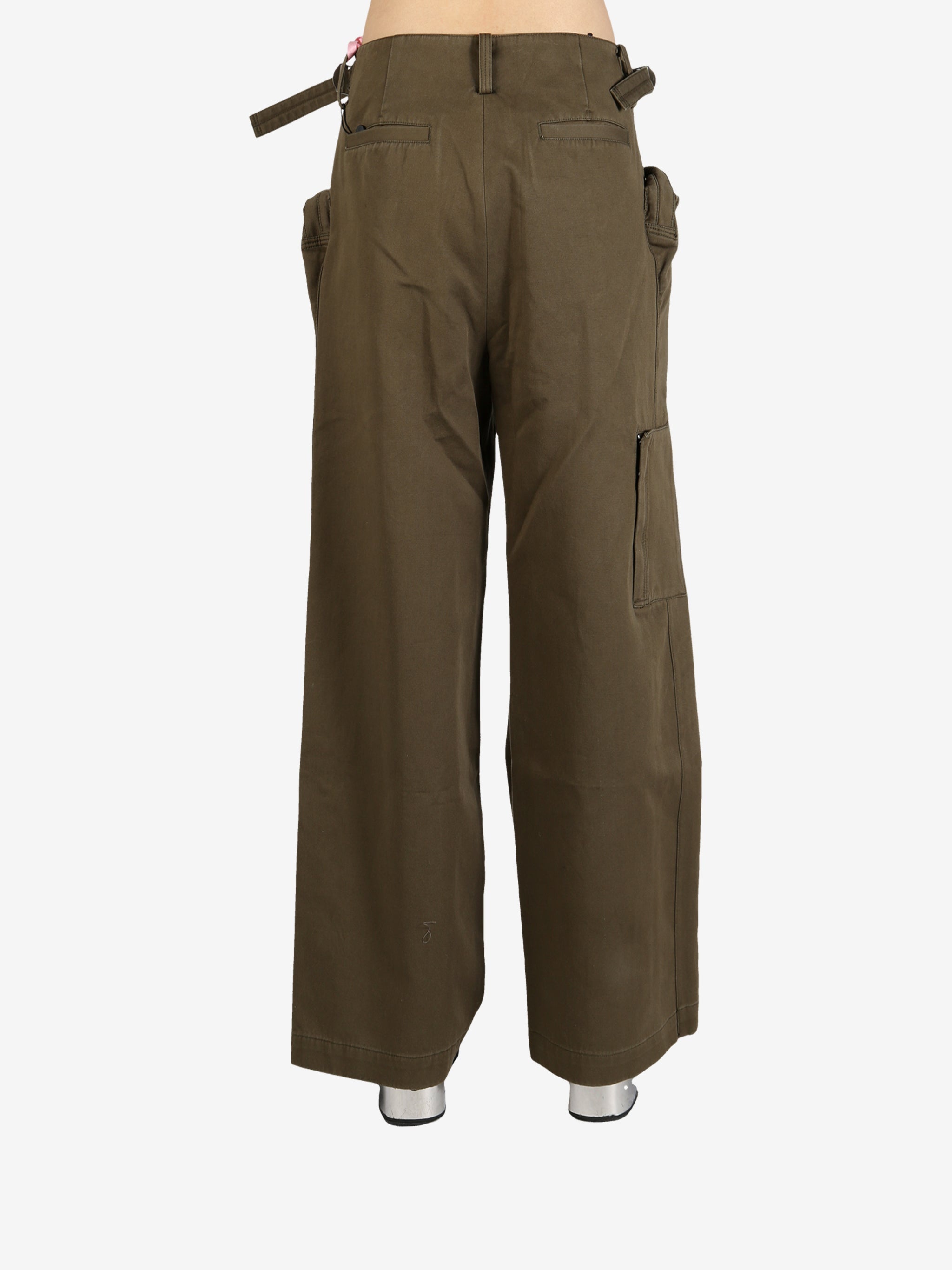 FAX COPY EXPRESS - Unisex Oversized Multi-Pocket Cargo Pants - 3