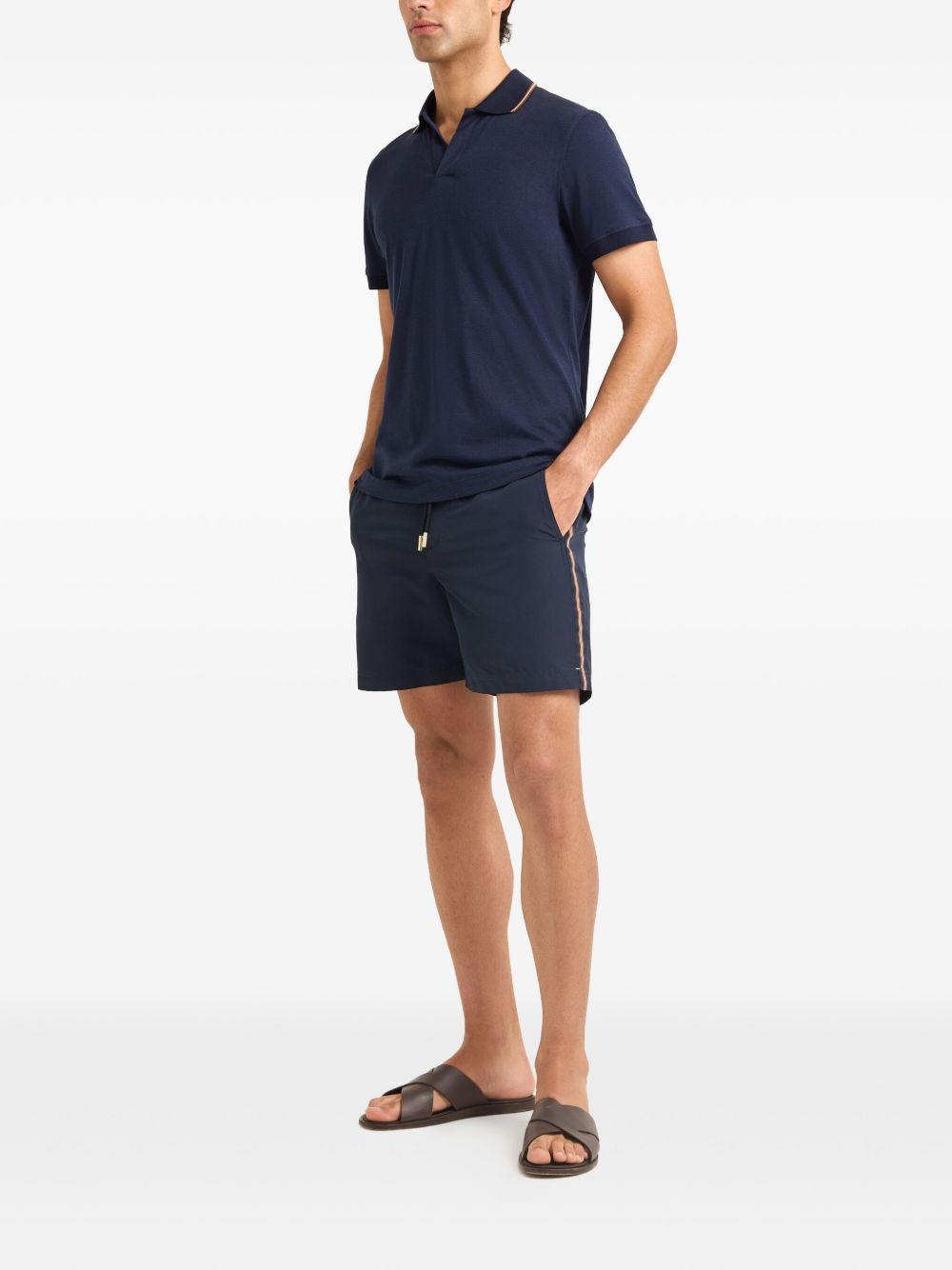 Felix stripe-tipping T-shirt - 2