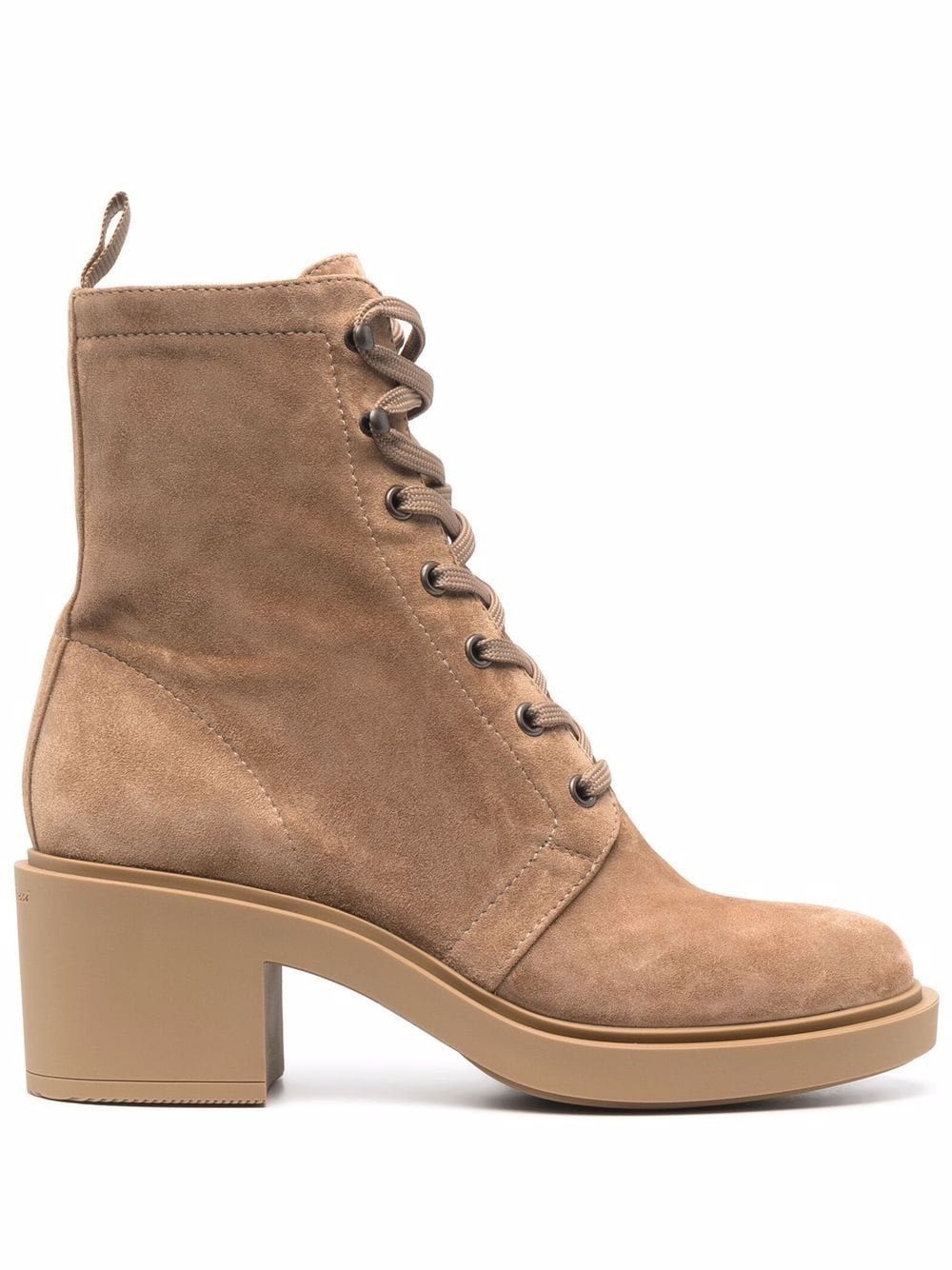 Foster 45mm suede lace-up boots - 1