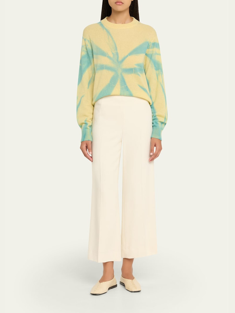 The Elder Statesman Mythic Tranquility Tie-Dye Cashmere Sweater outlook