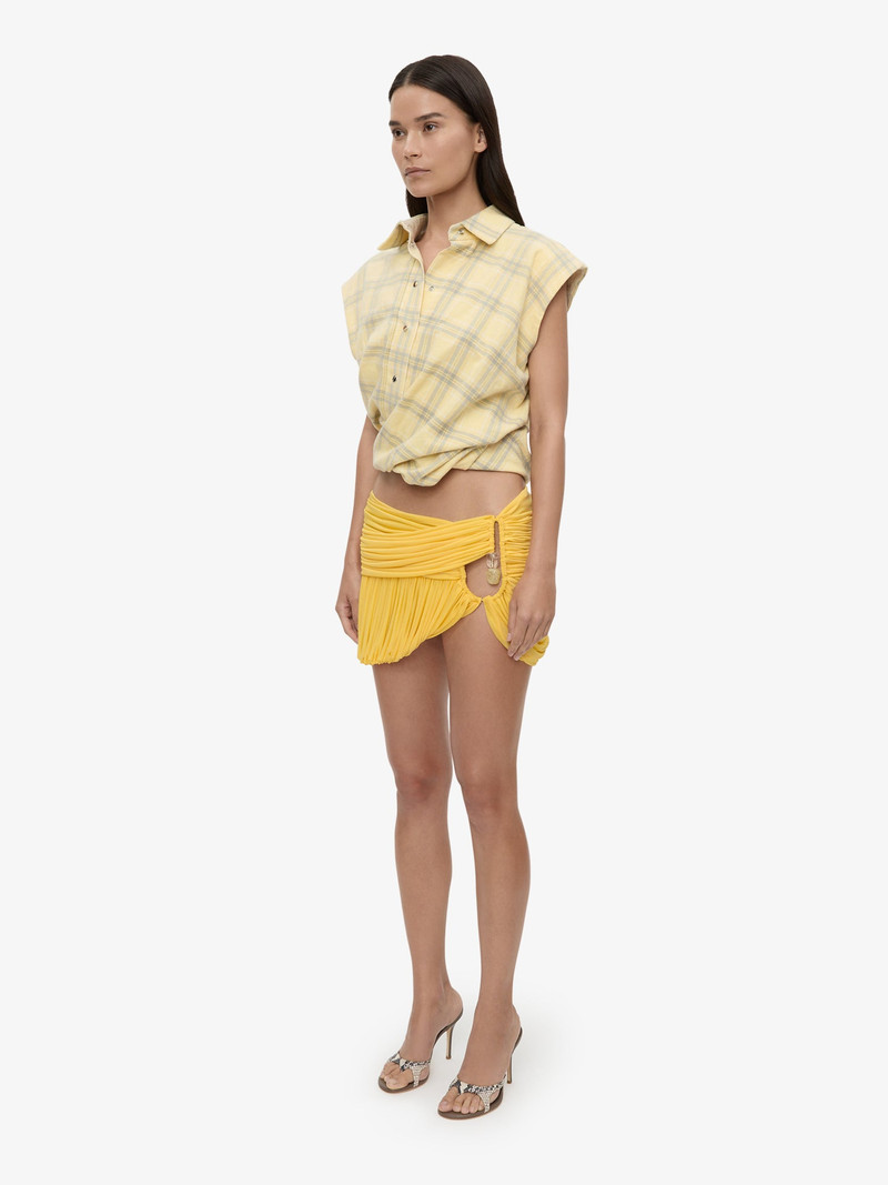 CHRISTOPHER ESBER Beach Glass Bubble Mini Skirt outlook