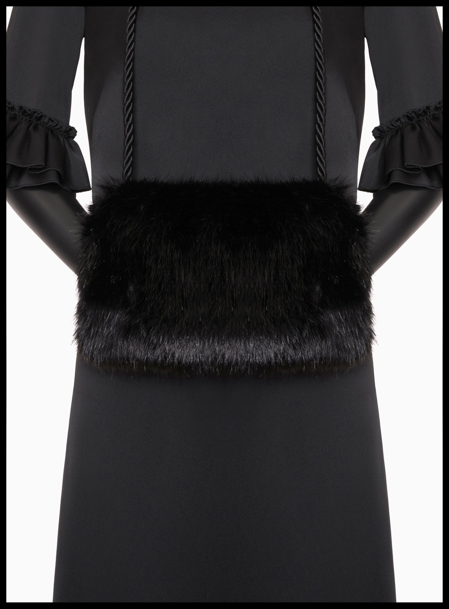 THE BLACK OUT FUR MUFF - 2