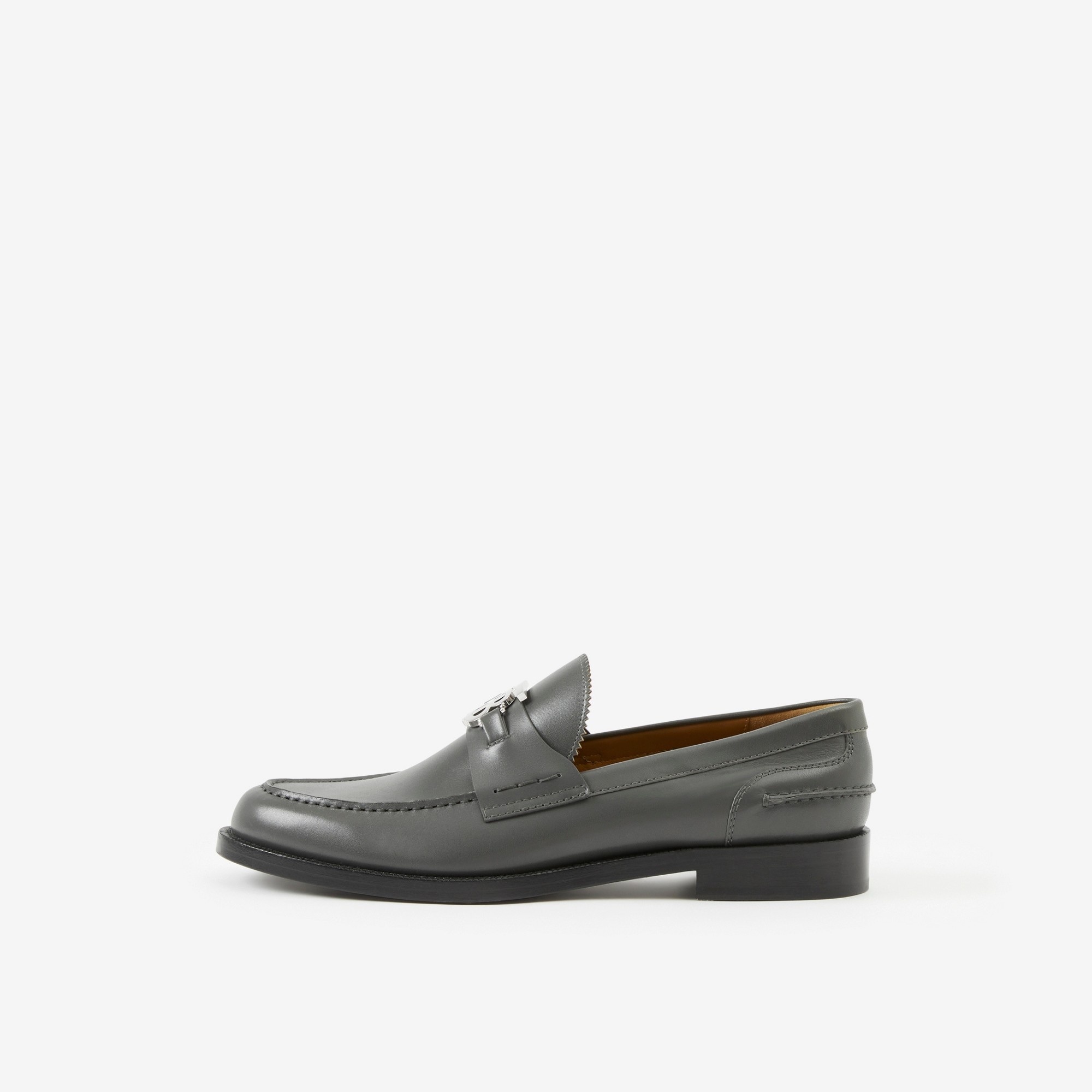 Monogram Motif Leather Loafers - 5