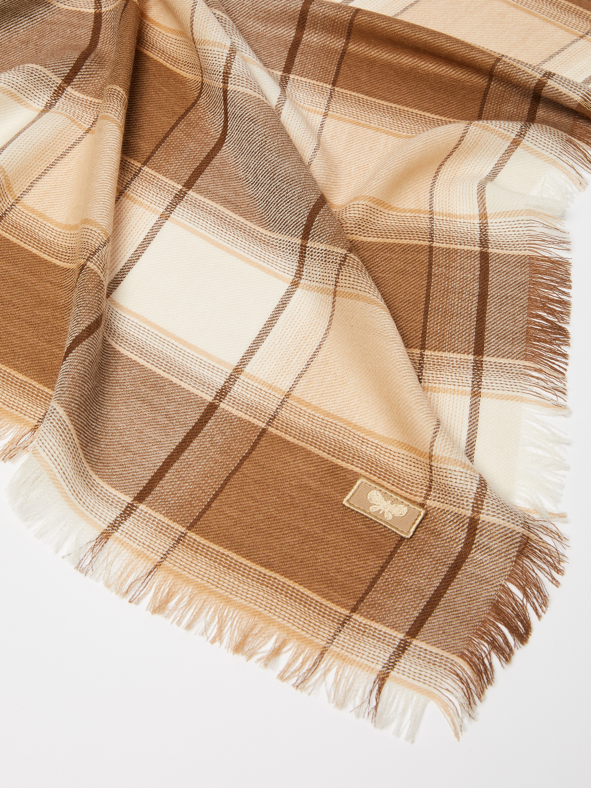 RENNA Wool and cashmere shawl - 3