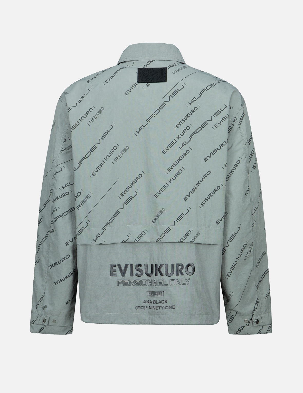 Monogram Logo Print Utility Jacket - 2