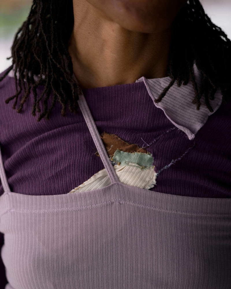 Repair - Oba Long Sleeve No.124 - Deadstock Organic Cotton Rib 6