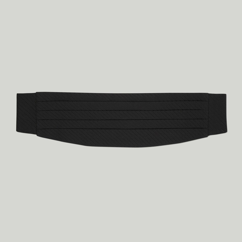 Silk cummerbund 1
