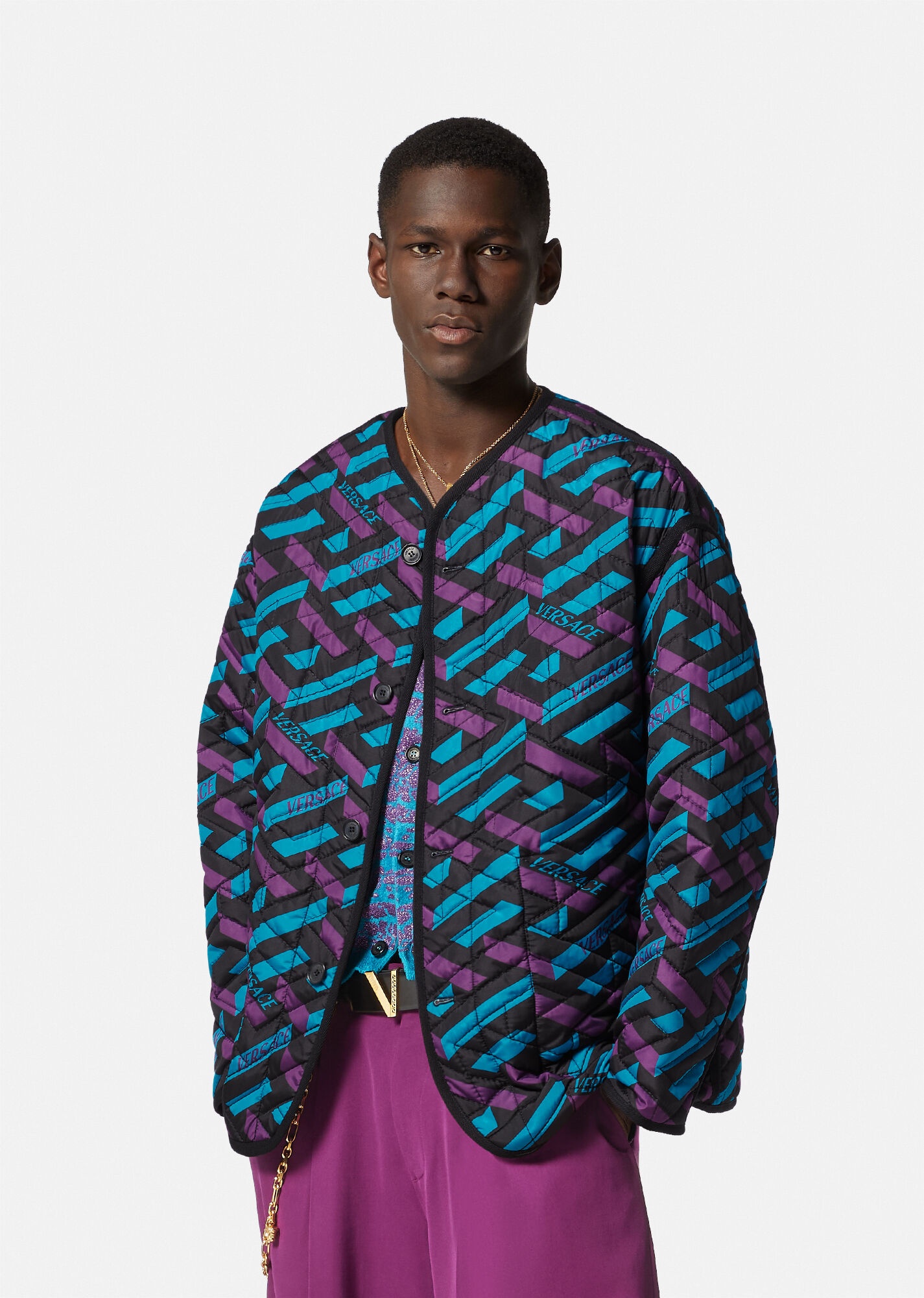 La Greca Quilted Jacket - 2